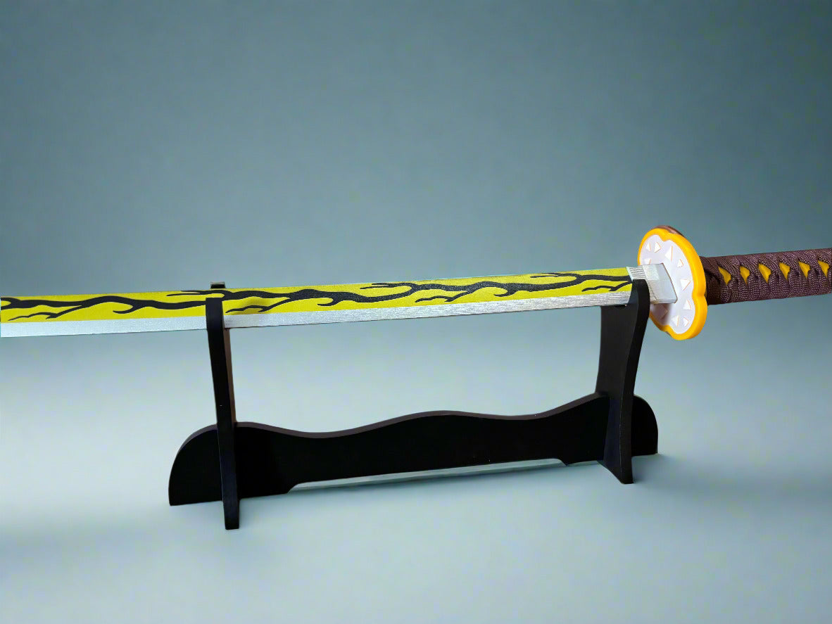 Kaigaku Wooden Katana - Wooden Katana for Cosplay Inspired by Demon Slayer - Project M Shop