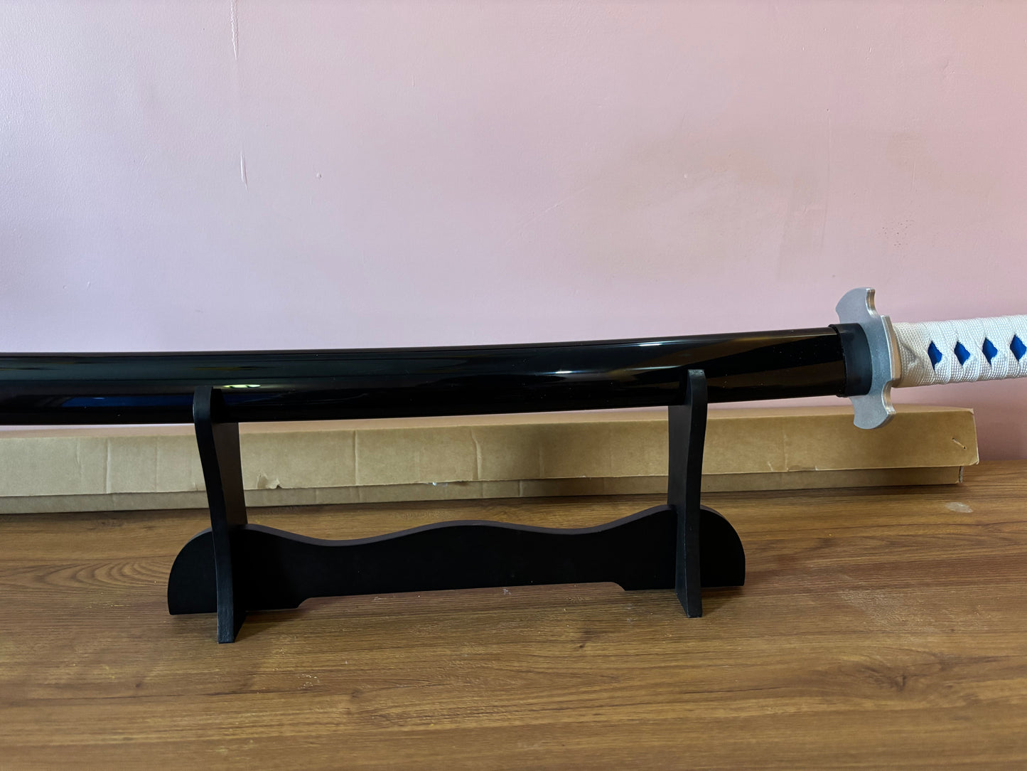 Kamado Tanjirou Wooden Katana - Demon Slayer Inspired Wooden Sword - Project M Shop