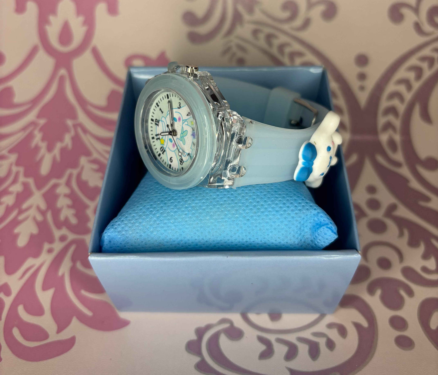 Sanrio Children's Watch - Luminescent Silicone Strap with Gift Box - Project M Shop