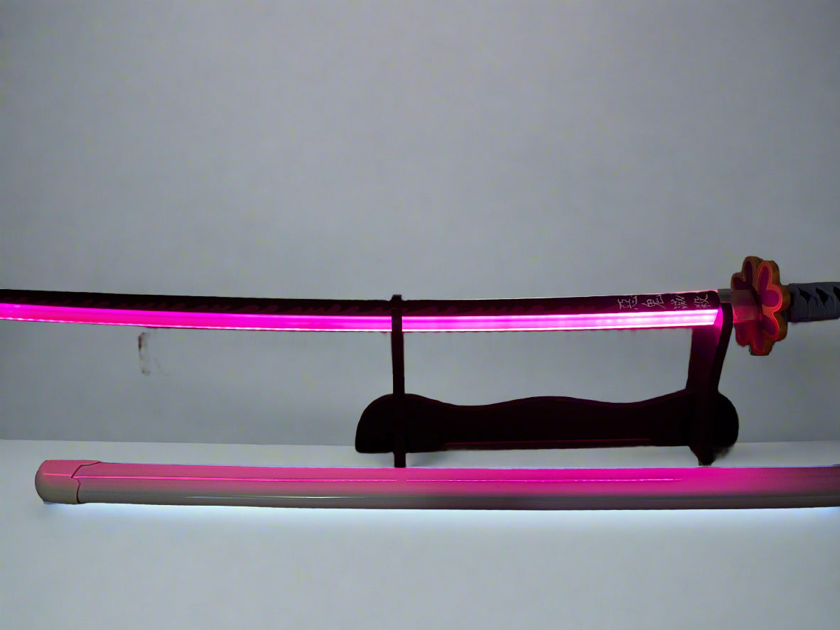 Demon Slayer Mitsuri Nichirin Sword LED Katana 104cm - Best Mitsuri Nichirin Sword for Collectors - Project M Shop