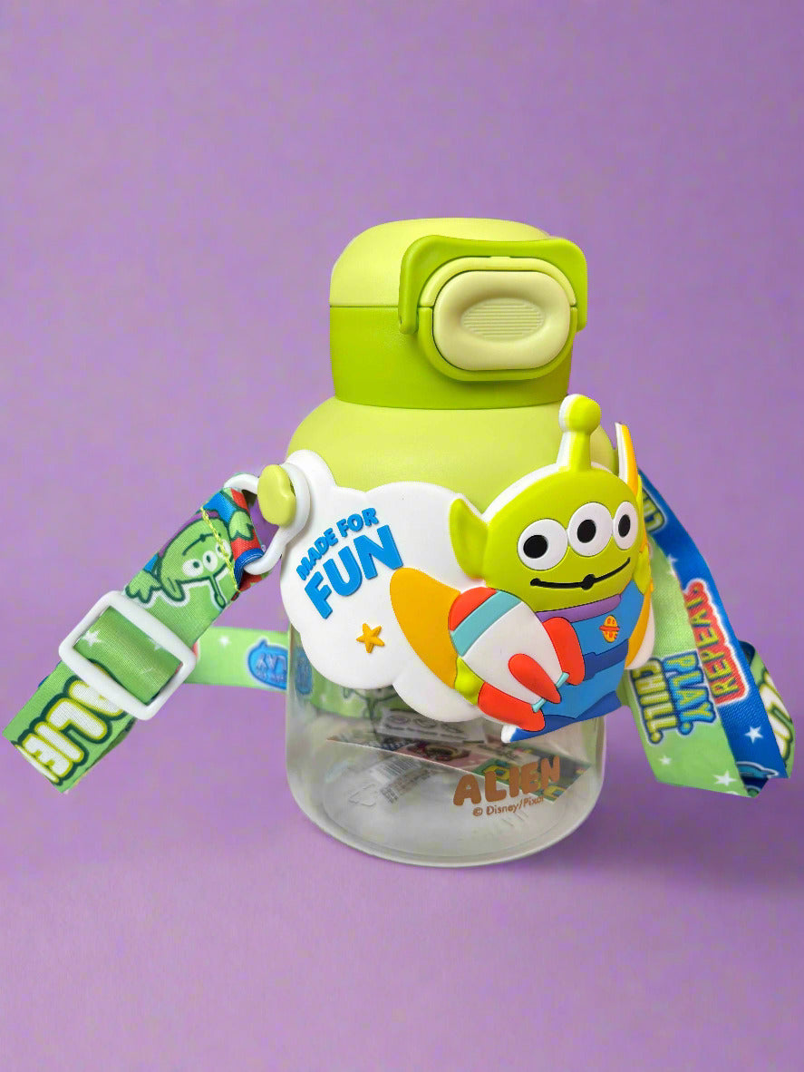 Toy Story Alien Water Bottle for Kids - 700ml Capacity - Project M Shop