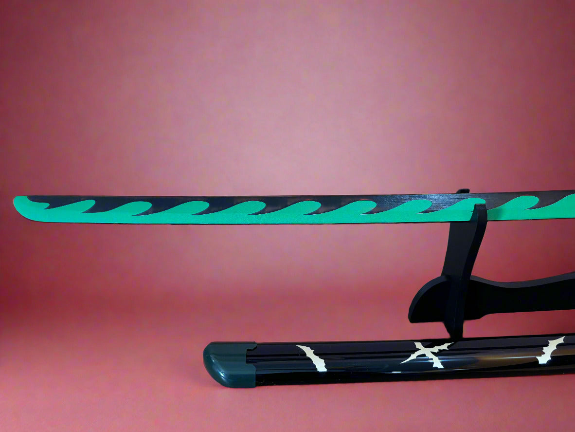 Shinazugawa Sanemi Katana - Wooden Sword of the Wind Hashira from Demon Slayer - Project M Shop