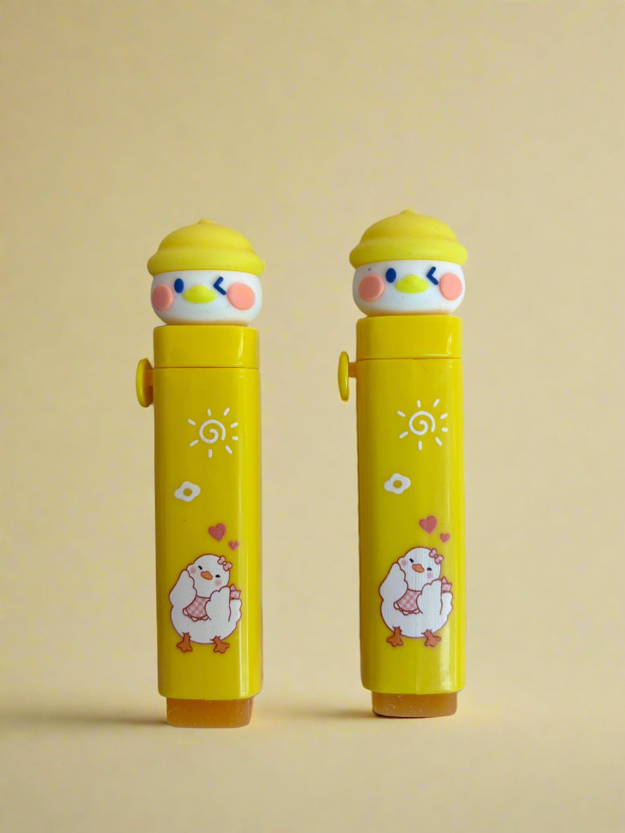 Cute chicken cartoon style Pen Eraser - Combo of 2 - Project M Shop