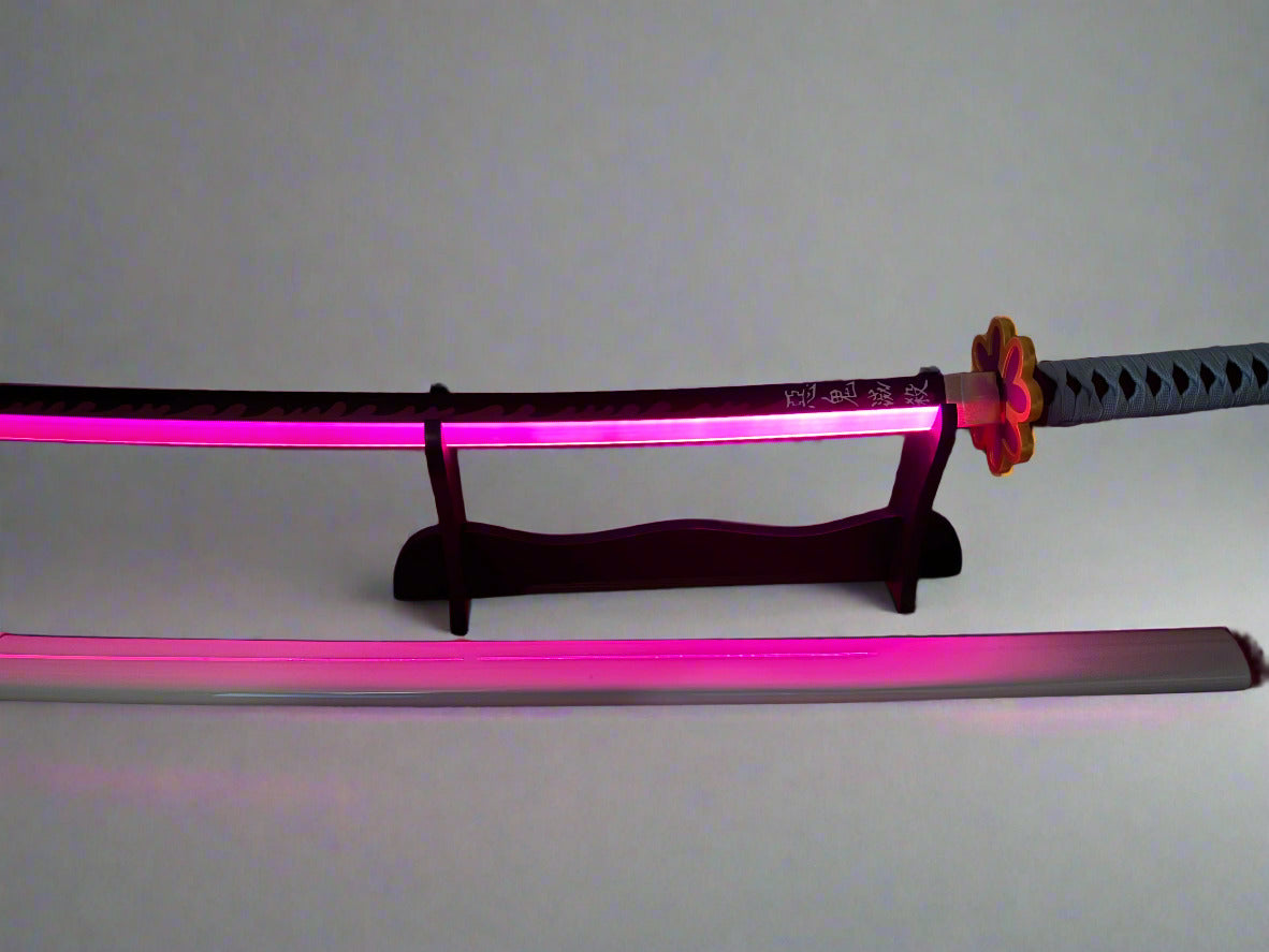 Demon Slayer Mitsuri Nichirin Sword LED Katana 104cm - Best Mitsuri Nichirin Sword for Collectors - Project M Shop