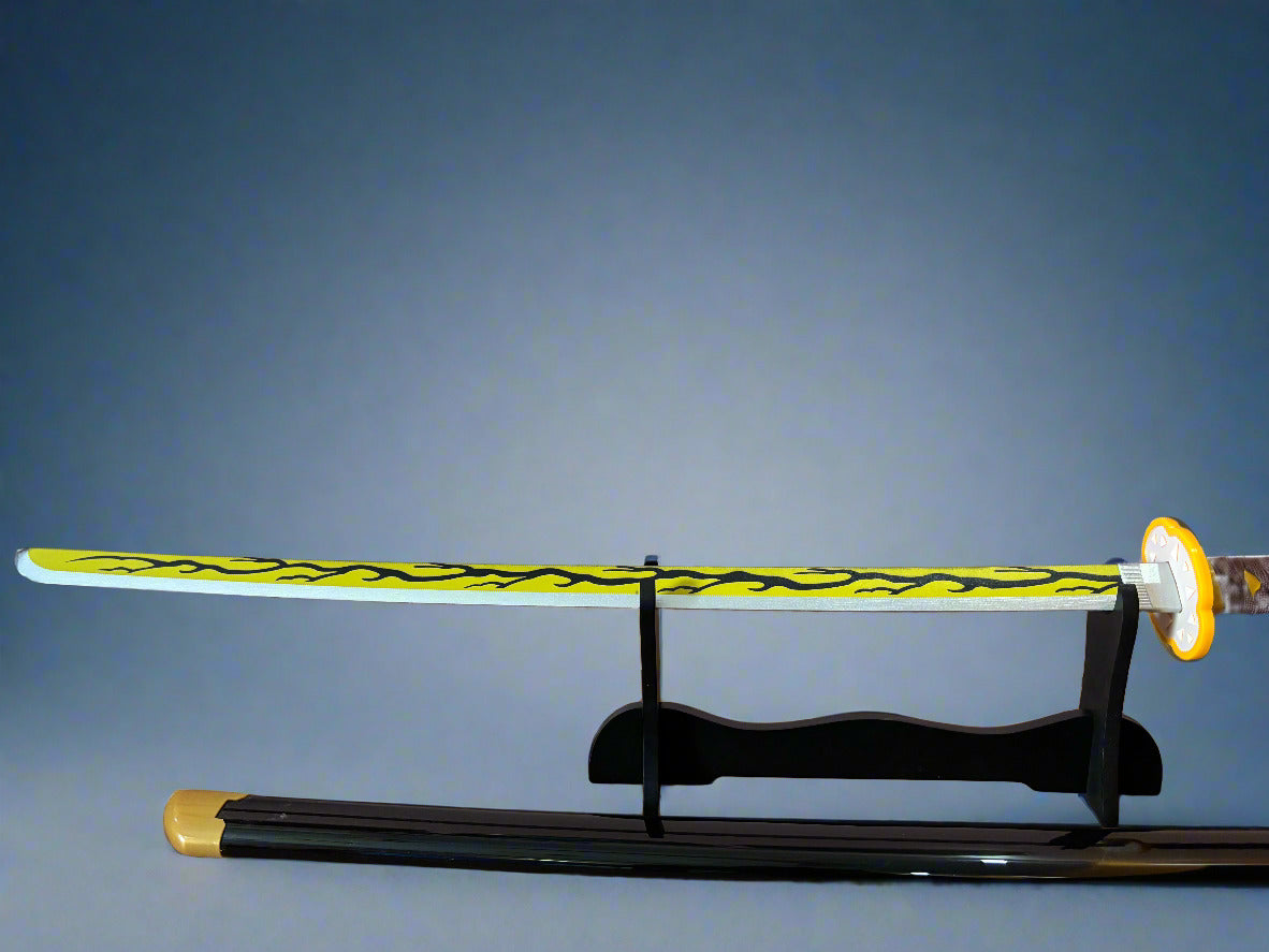 Kaigaku Wooden Katana - Wooden Katana for Cosplay Inspired by Demon Slayer - Project M Shop