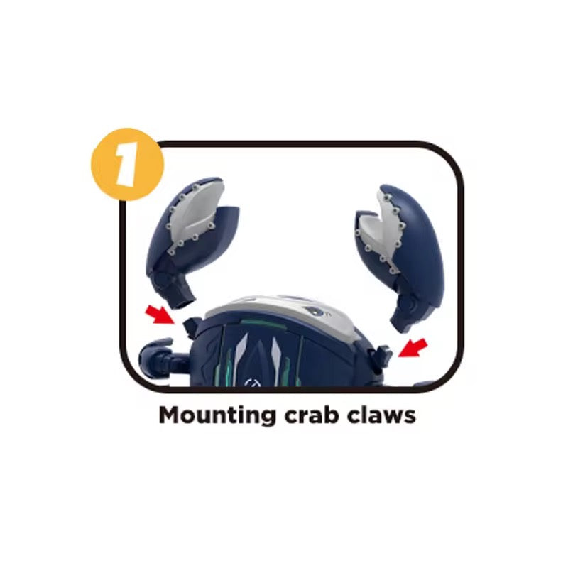 Crab Moving Toy With Music and Lights - No battery Included