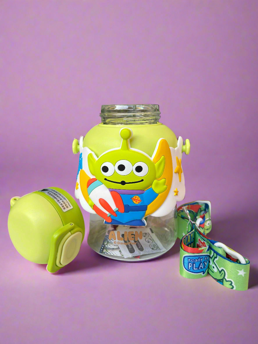 Toy Story Alien Water Bottle for Kids - 700ml Capacity - Project M Shop