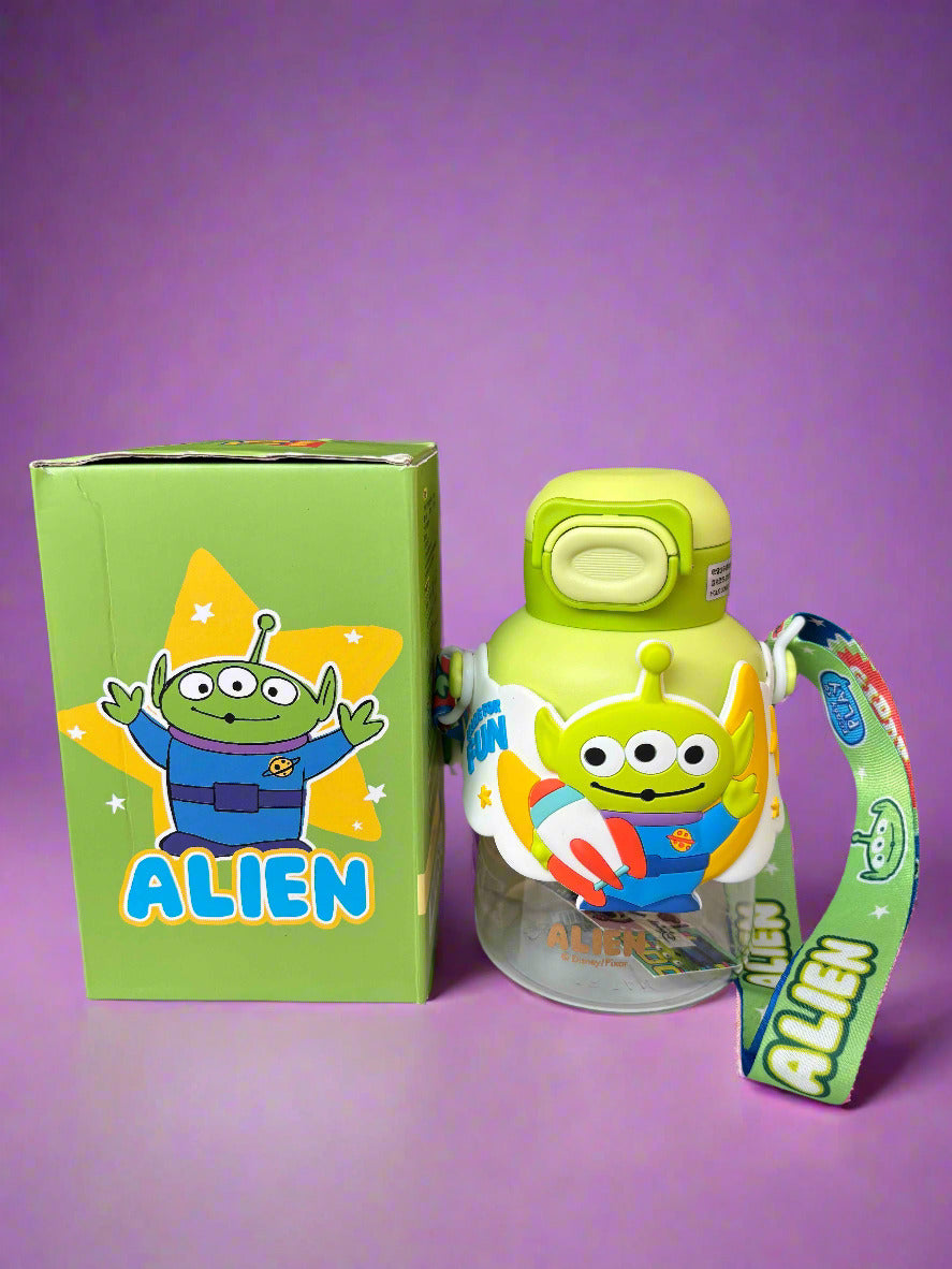 Toy Story Alien Water Bottle for Kids - 700ml Capacity - Project M Shop