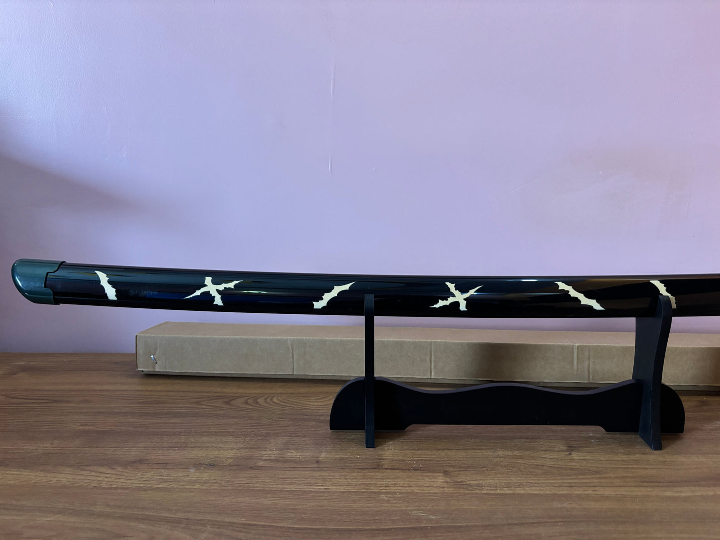 Shinazugawa Sanemi Katana - Wooden Sword of the Wind Hashira from Demon Slayer - Project M Shop