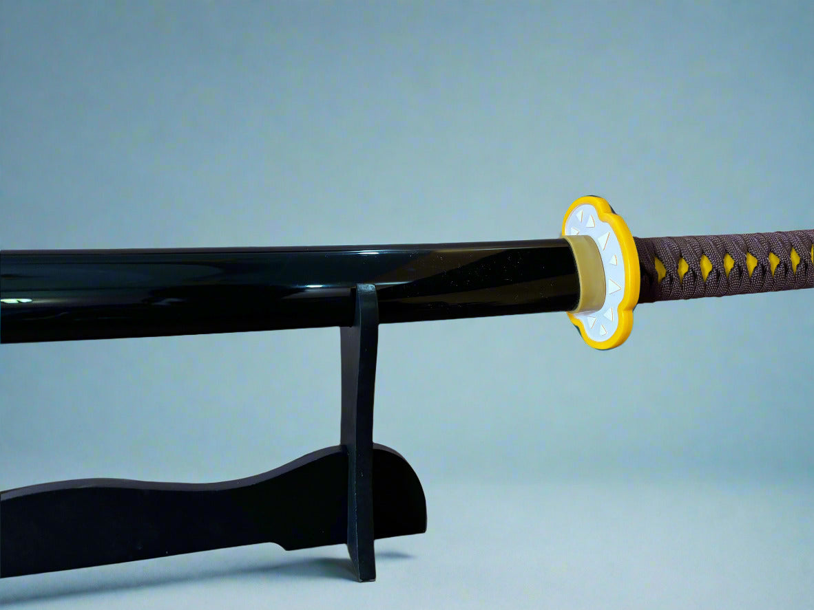 Kaigaku Wooden Katana - Wooden Katana for Cosplay Inspired by Demon Slayer - Project M Shop