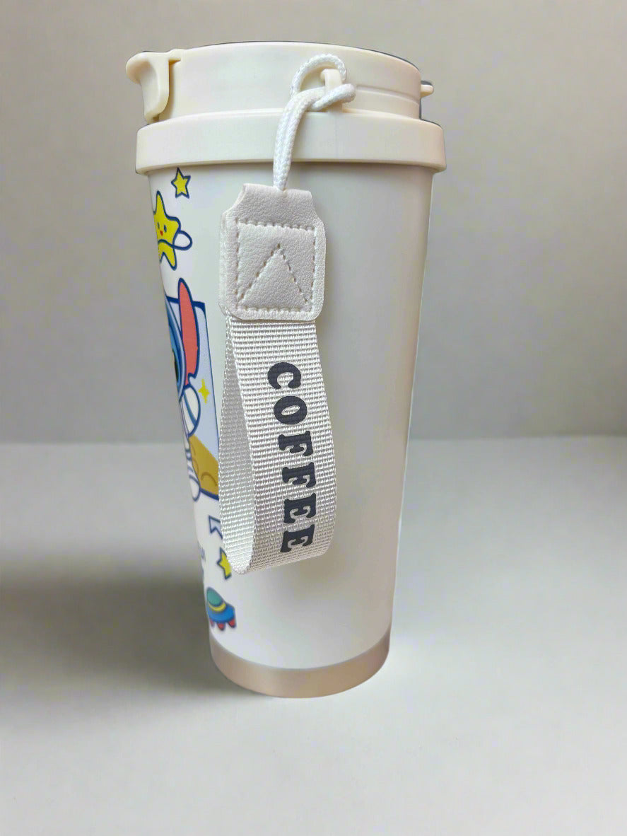 Astronaut Stitch Tumbler - Blast Off with Every Sip, Insulated Stainless Steel 600 Ml - Project M Shop