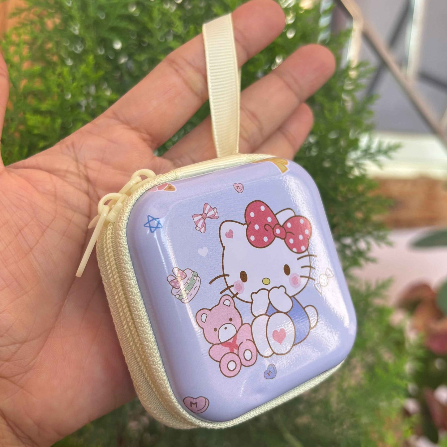 Hello Kitty Keychain Purse - Cute Coin Keeper Purse Keychain - Project M Shop