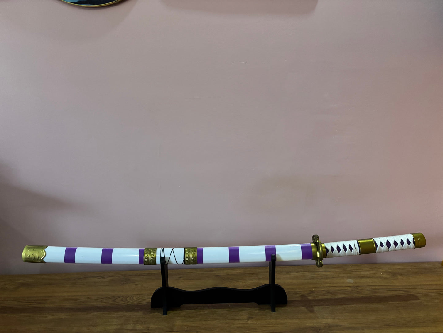One Piece Wooden LED Katana | Nidai Kitetsu Monkey D Luffy Wooden Sword for Cosplay - Project M Shop