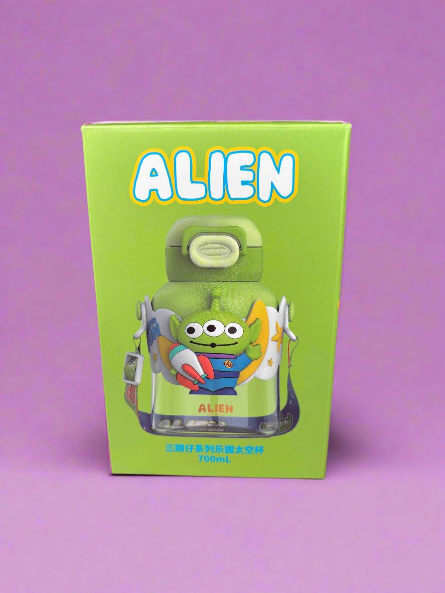 Toy Story Alien Water Bottle for Kids - 700ml Capacity - Project M Shop