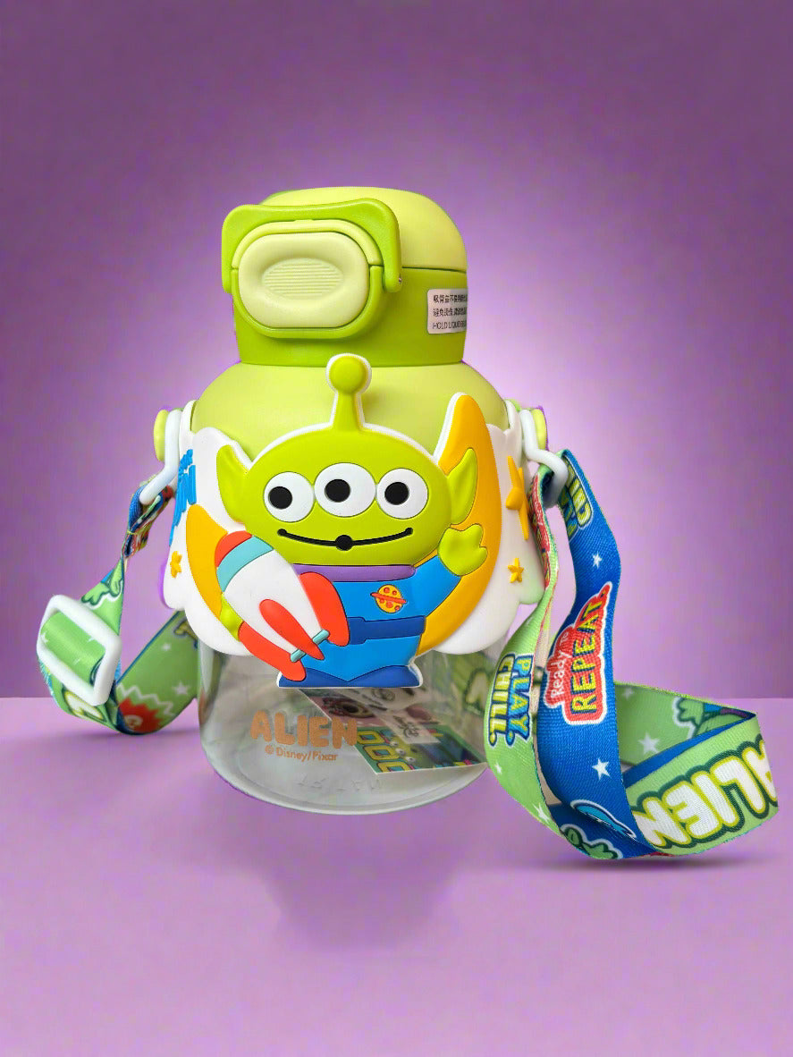 Toy Story Alien Water Bottle for Kids - 700ml Capacity - Project M Shop