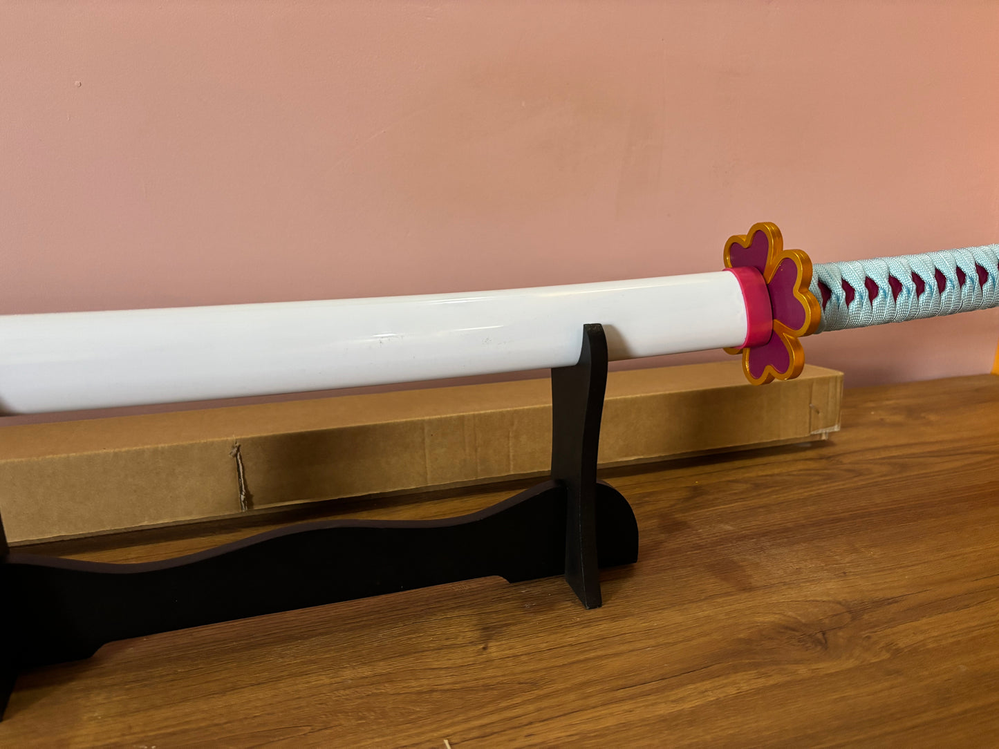Mitsuri Katana Wooden Sword - Japanese Wooden Sword from Demon Slayer Anime - Project M Shop