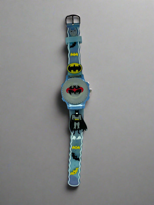 Cartoon style spinning and glowing analog watches for kids - 1 Piece (Random Color) - Project M Shop