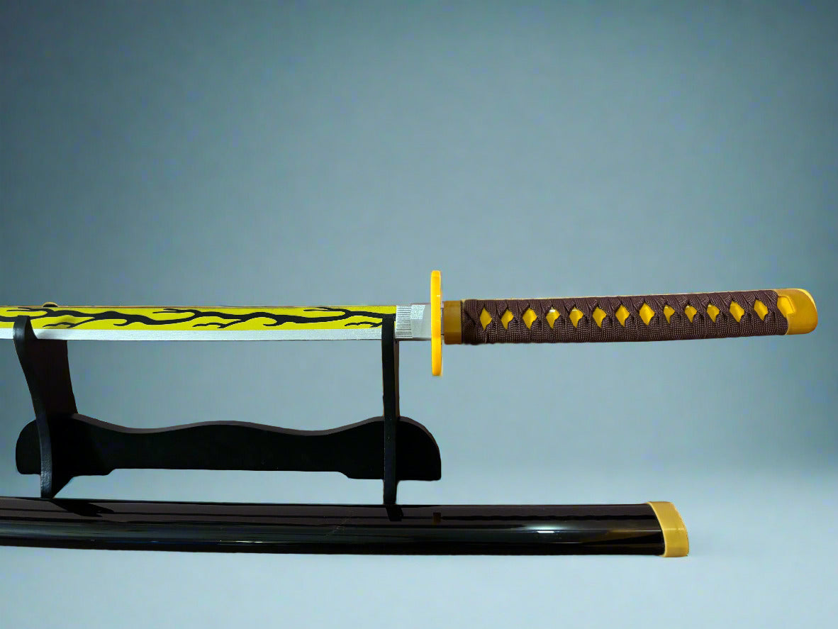 Kaigaku Wooden Katana - Wooden Katana for Cosplay Inspired by Demon Slayer - Project M Shop