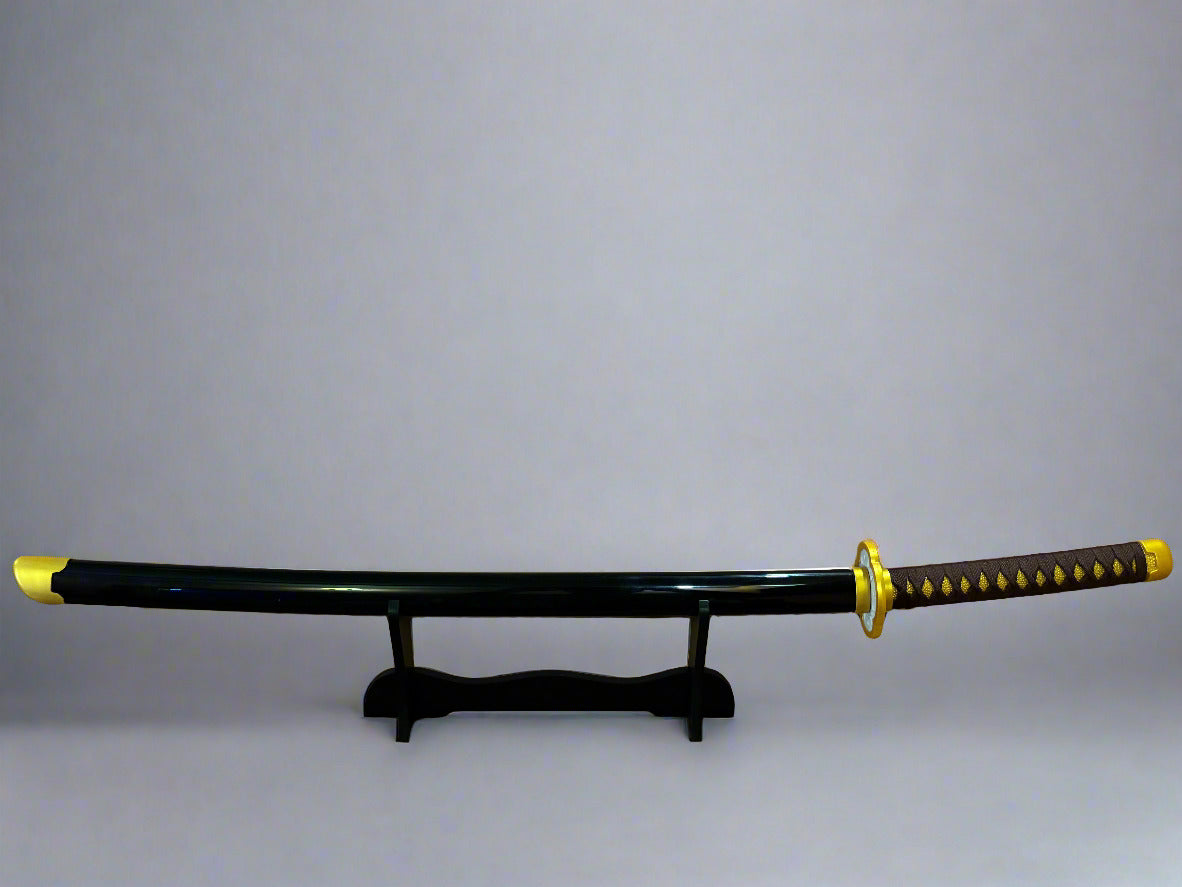Glowing Katana Sword - Kaigaku LED Anime Cosplay Wooden Sword Inspired by Demon Slayer - Project M Shop