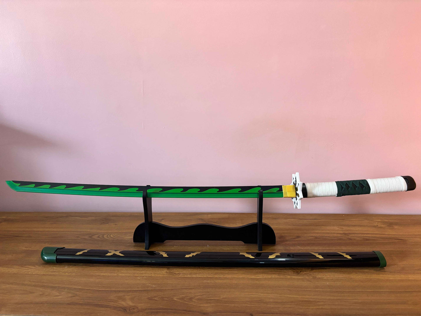 Shinazugawa Sanemi LED Katana - Glowing Sword of the Wind Hashira from Demon Slayer - Project M Shop