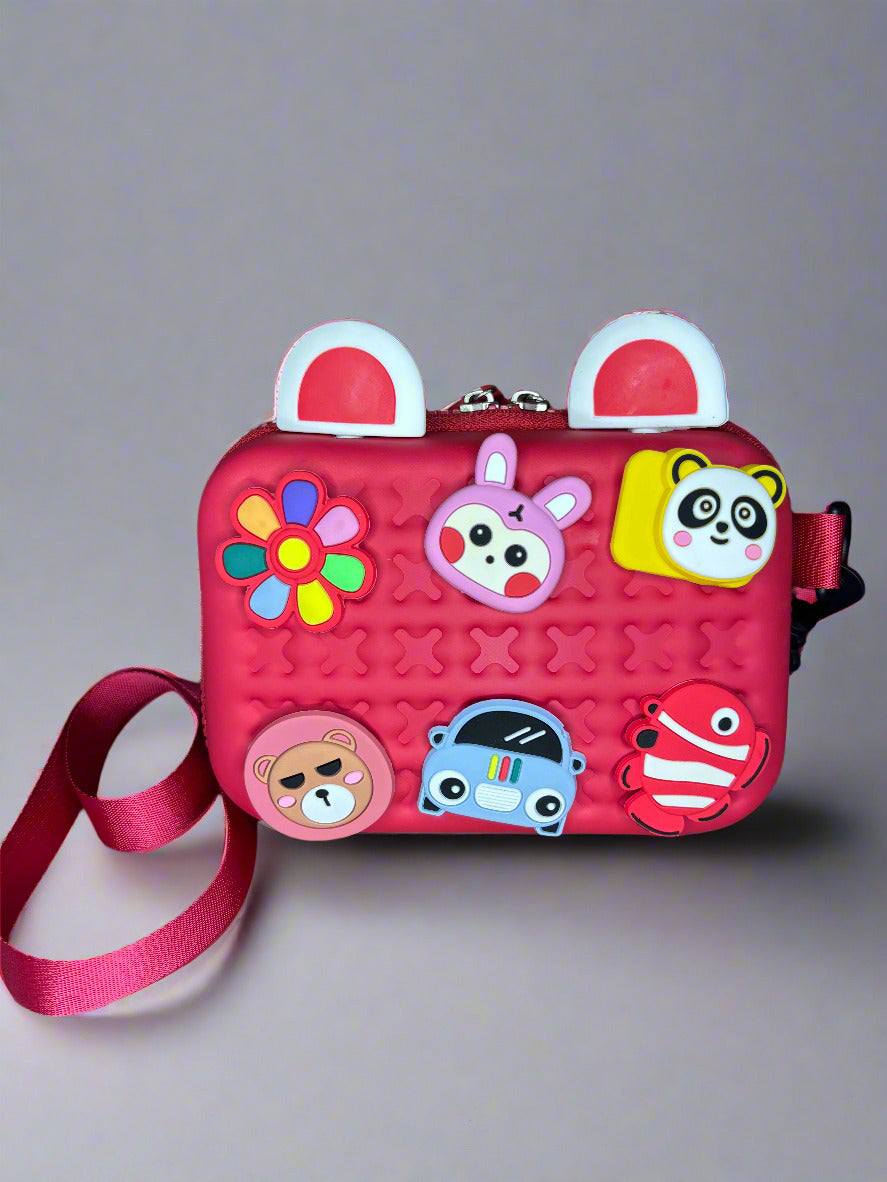 Cartoon charm sling bag for teens - Project M Shop