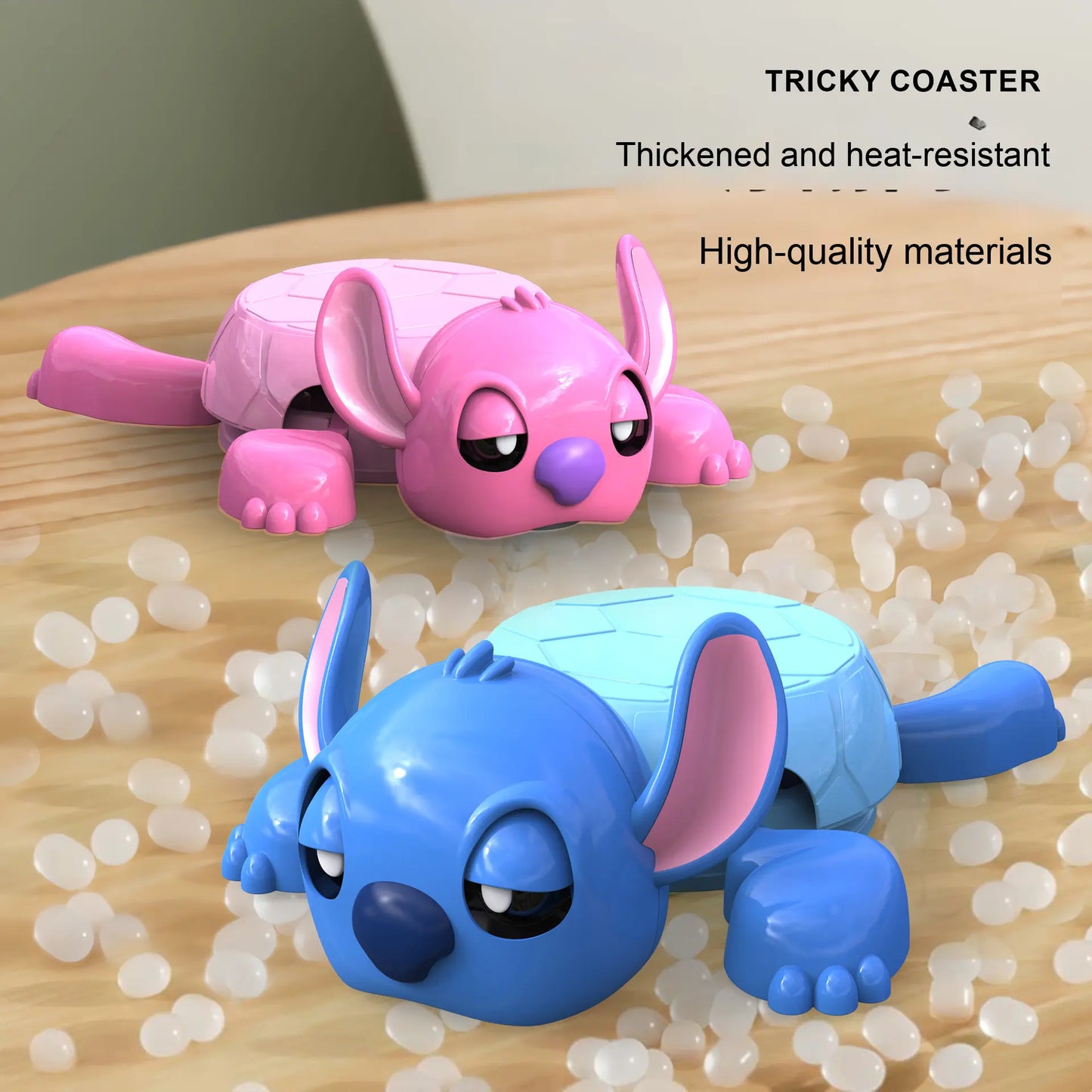 Stitch Shocking Expression Funny Creative Coaster - Project M Shop