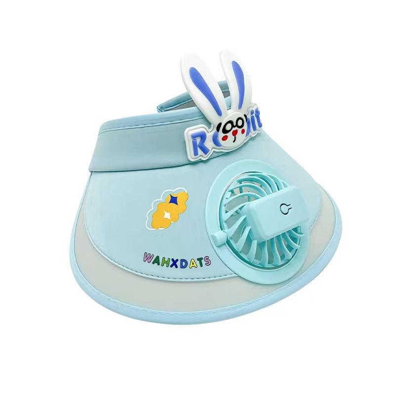 New Children's USB Charging Fan Cap/Hat UV protection - Project M Shop