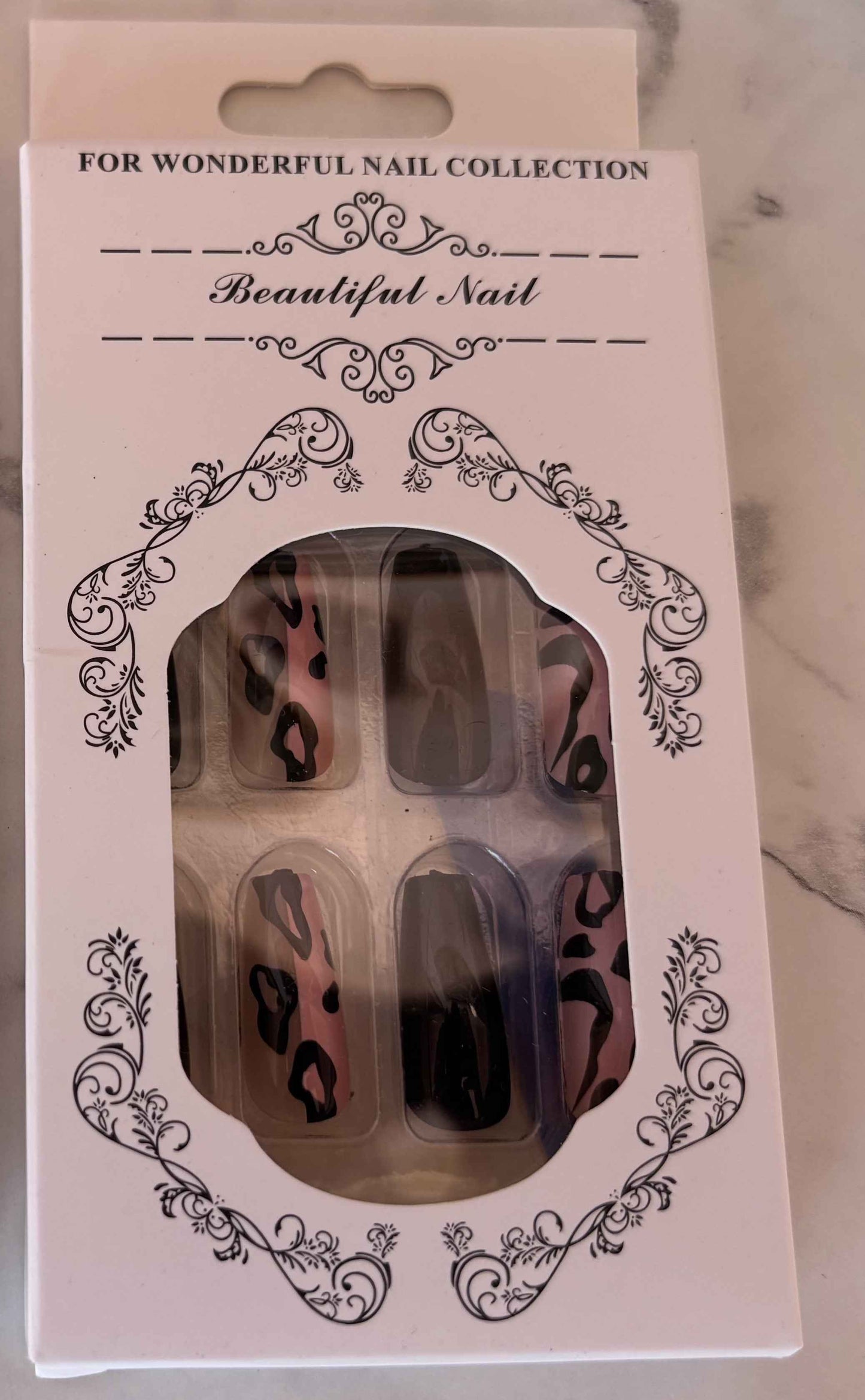 24 PCs Press-on Nails Set - Stylish and Easy Application - Project M Shop