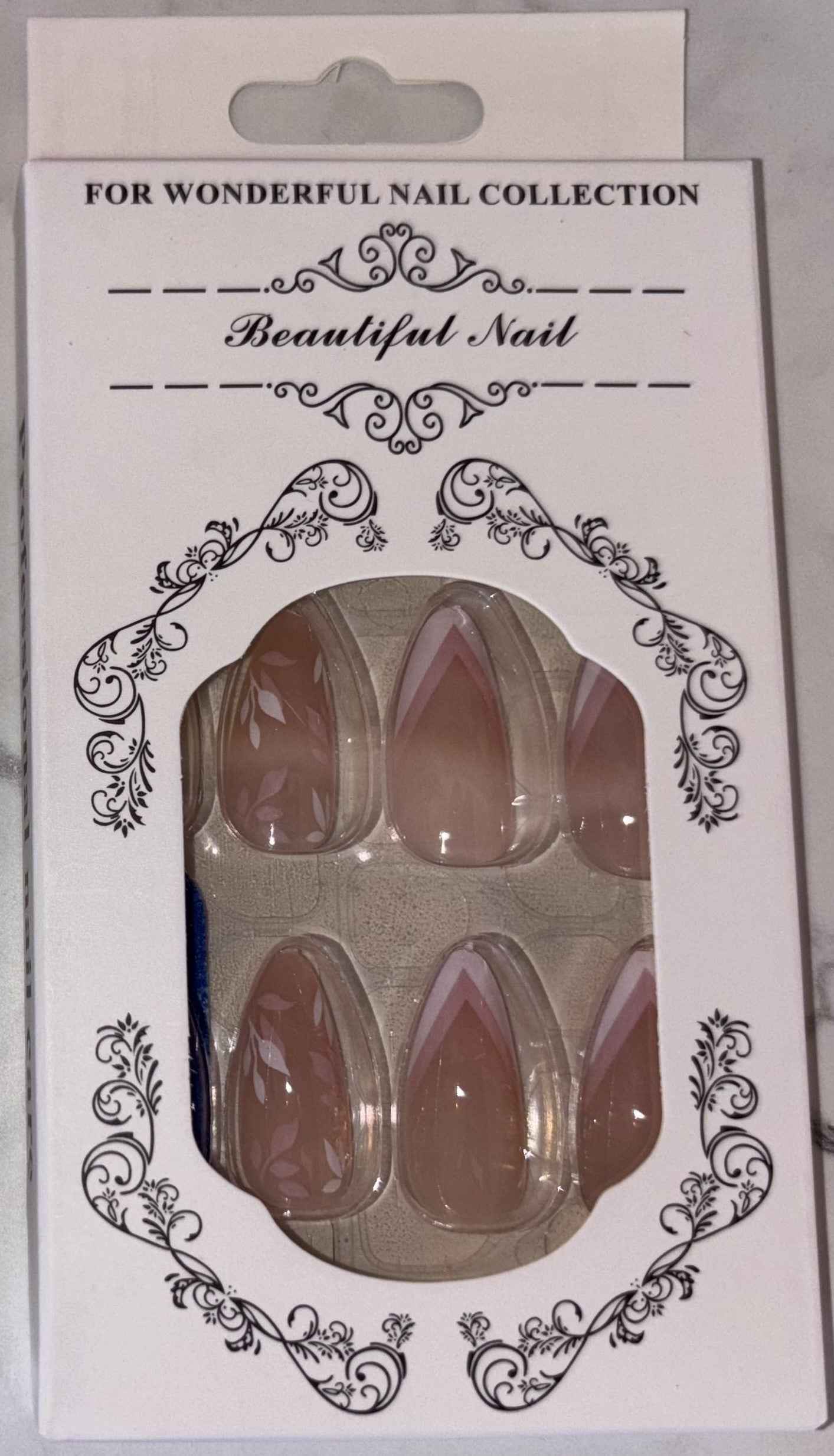 24 PCs Press-on Nails Set - Perfect for Easy Nail Art - Project M Shop