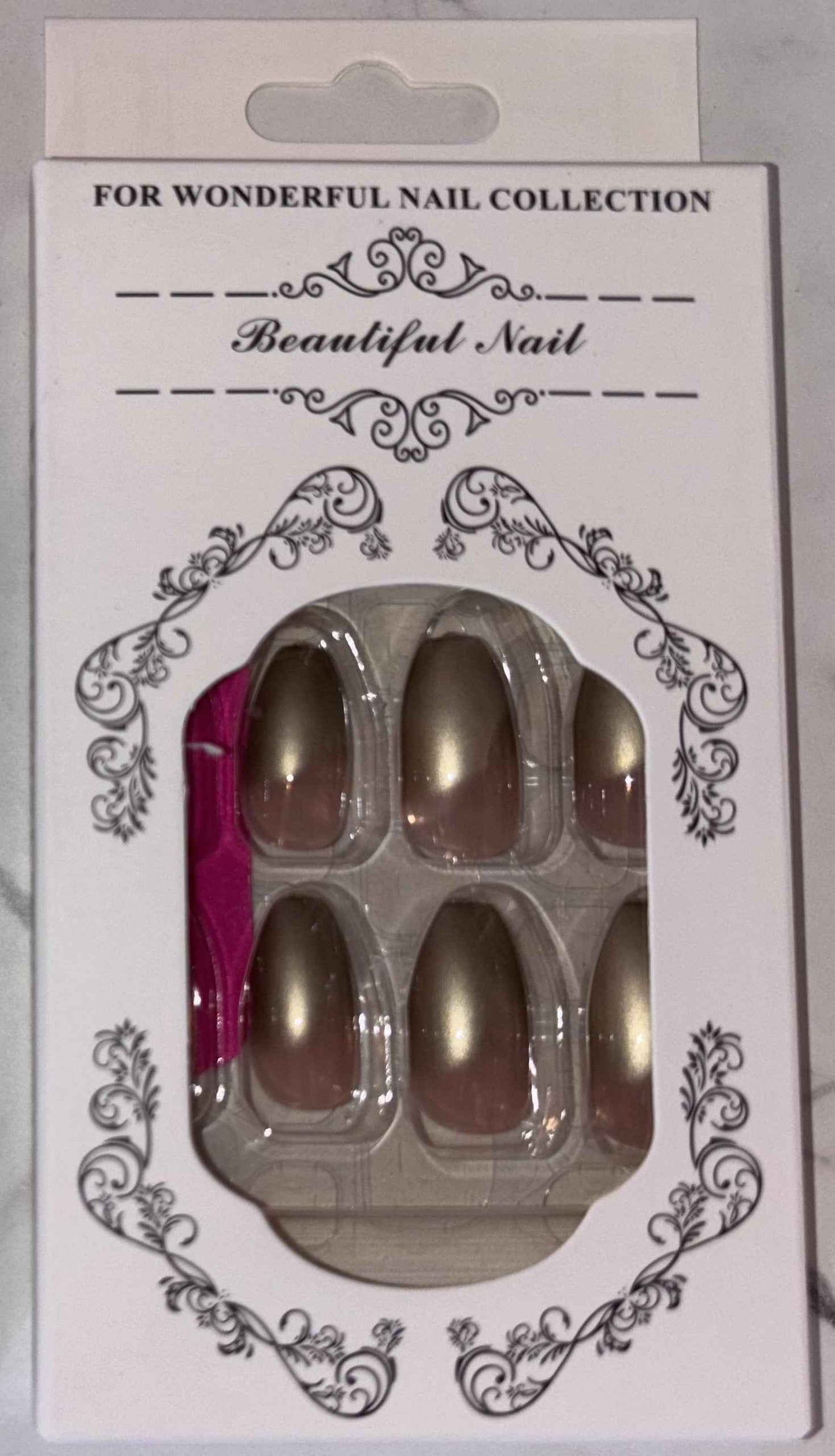 24 PCs Press-On Nails Set - Perfect Press-On Nails Set for Effortless Manicure - Project M Shop