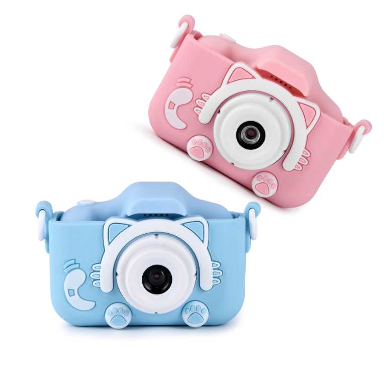 Kids Digital Camera - IPS HD Screen Toy with Dual Back and Selfie Camera, Video, Music, and Games - Project M Shop