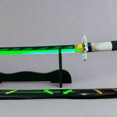 Shinazugawa Sanemi LED Katana - Glowing Sword of the Wind Hashira from Demon Slayer - Project M Shop