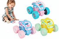 Mini Monster Car Toy With Friction Drive Cute Toy For Children - Random Color