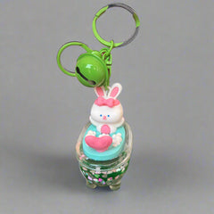 Pink Cinnamoroll Acrylic Keychain with Bell - High Quality Accessory - Project M Shop