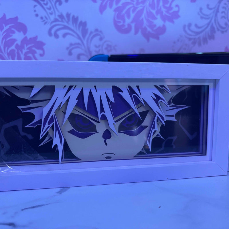 Killua Paper Crafted LED Lamp - Unique Hunter-X Design - Project M Shop
