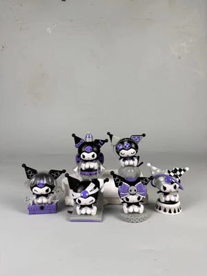 Kuromi Frozen Dark Night Story Series PVC Figure - 1 Random Blind Box Design - Project M Shop