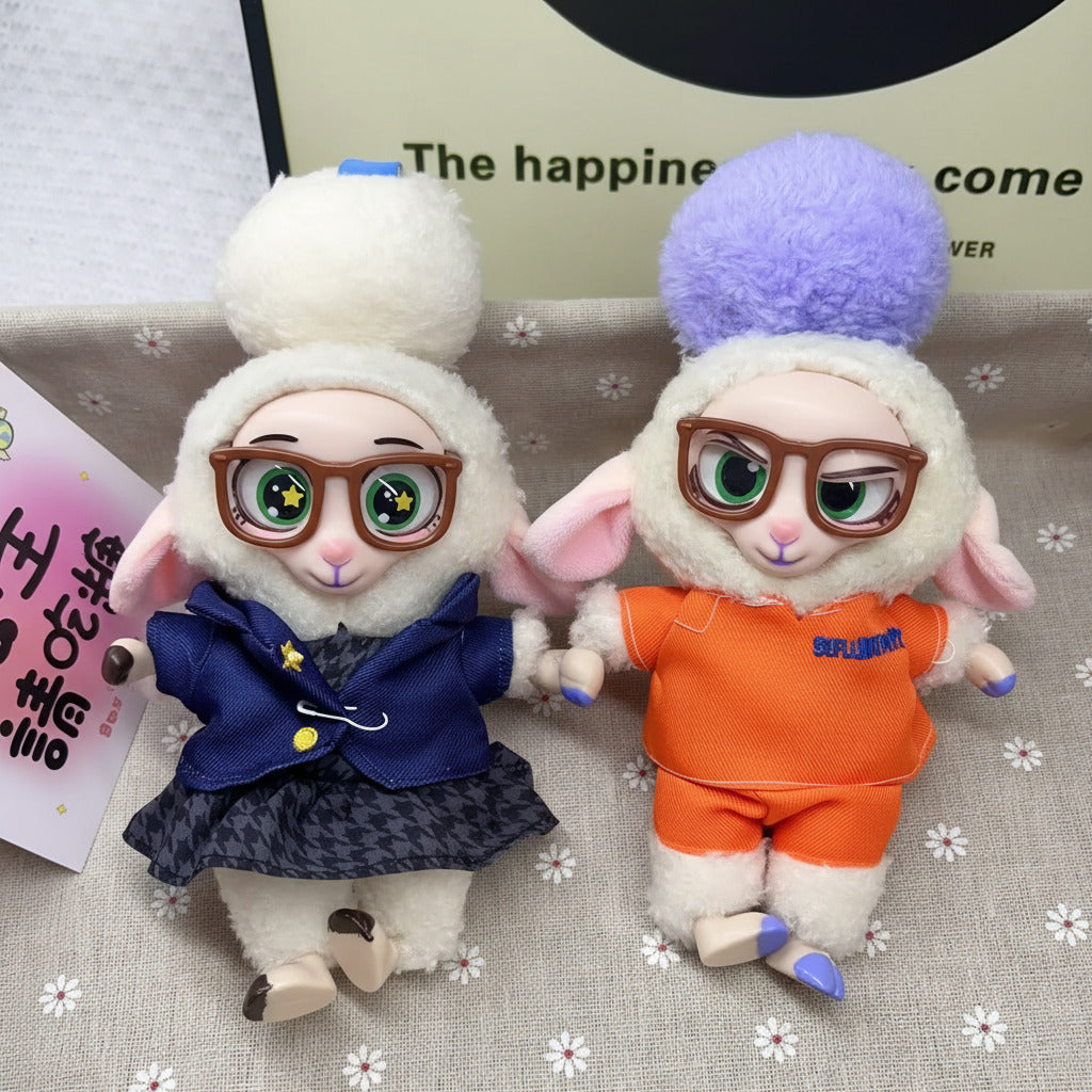 Zootopia Plush Toy Keychain Blind Box -  1 Random Design