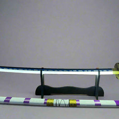 One Piece Wooden LED Katana | Nidai Kitetsu Monkey D Luffy Wooden Sword for Cosplay