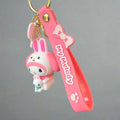 My Melody 3D PVC Keychain with Strap - High Quality Keyring - Project M Shop