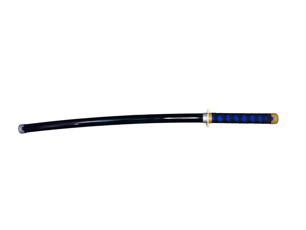 Muichiro Blue Wooden Katana 106 CM Long - Demon Slayer Collectable Wooden katana - Project M Shop
