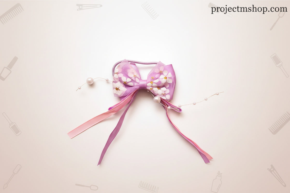 Sanrio Kuromi Nail Set with Hair Accessories for Stylish Nail Art