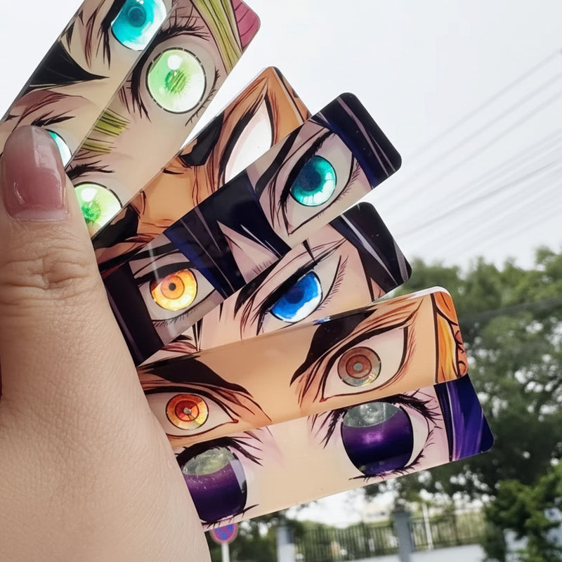 Set of 3 Anime Demon Slayer Keychain Set - Random Designs Double Sided Acrylic 8 CM - Project M Shop