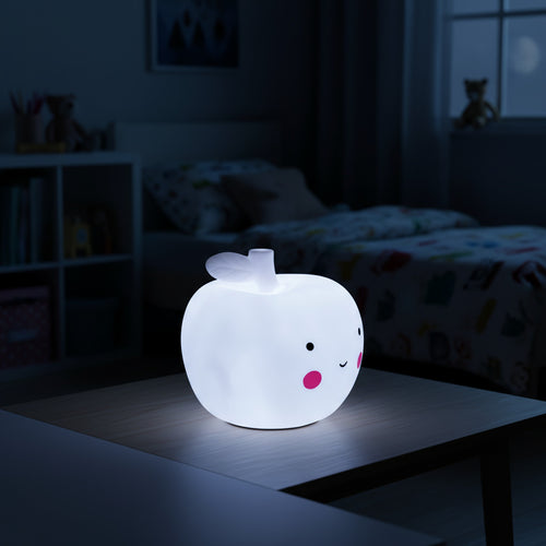 Apple Shaped Creative Silicon Plastic Night Light For Kids - Project M Shop