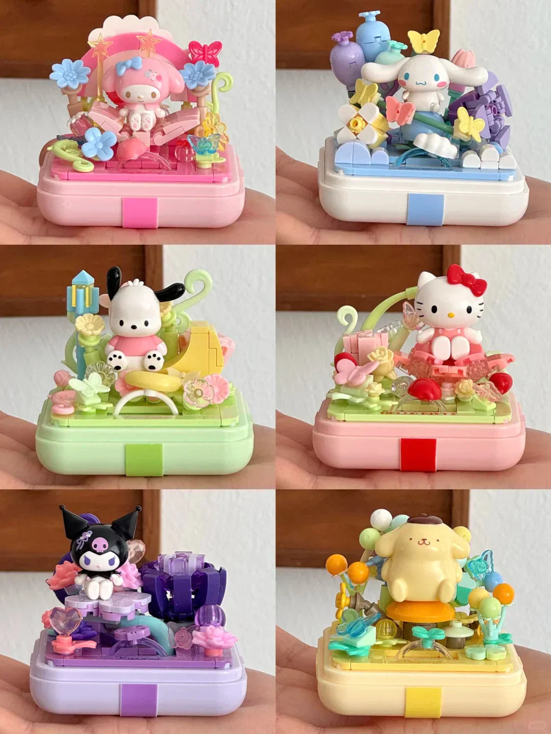 Sanrio Starwish Ring Box Building Block Blind Box - 1 Random Blind Box