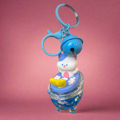 Cinnamoroll Acrylic Keychain with Bell - High Quality Accessory - Project M Shop