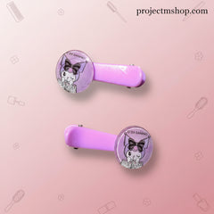 Sanrio Kuromi Nail Set with Hair Accessories for Stylish Nail Art - Project M Shop
