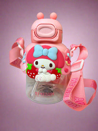 My Melody Water Bottle for Kids – 700ml BPA-Free Design