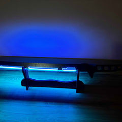 Led Light Glowing Chinese Style Katana Wooden Sword - Blue Color - Project M Shop