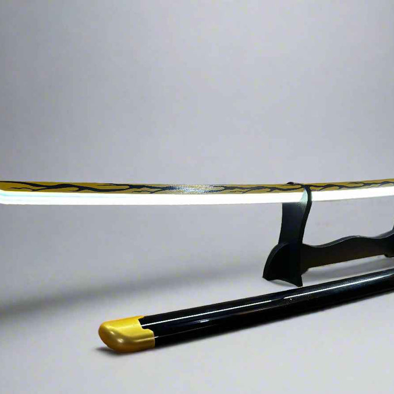 Glowing Katana Sword - Kaigaku LED Anime Cosplay Wooden Sword Inspired by Demon Slayer - Project M Shop
