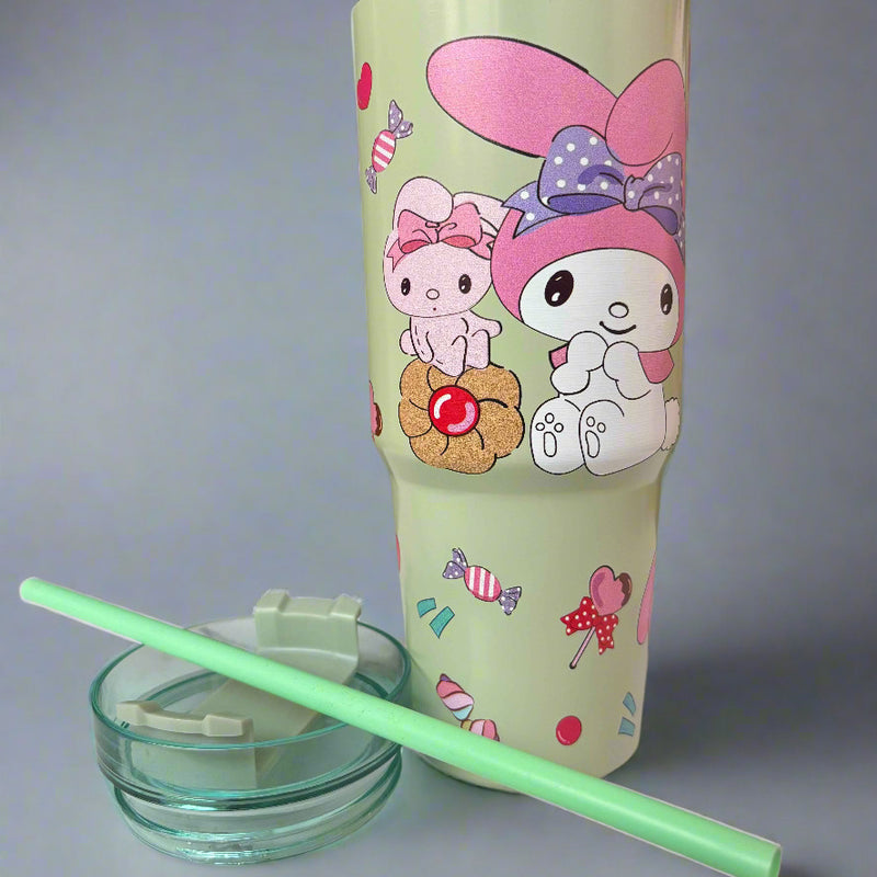 My Melody Tumbler - 900 ML Stainless Steel Cup - Project M Shop